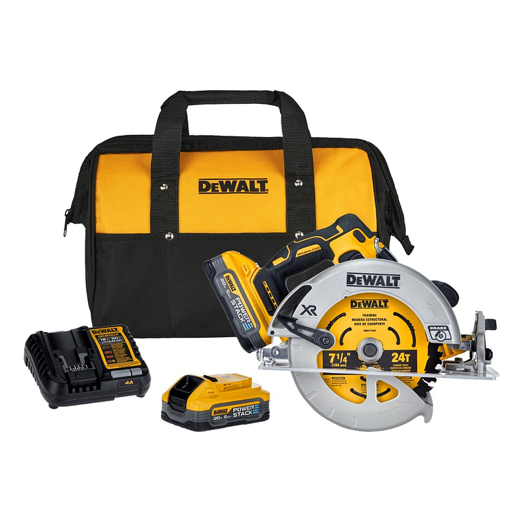 Sierra Circular 7-1/4 20v XR 2 Bat 5ah Dewalt DCS570H2 2
