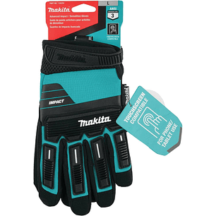 Guantes de demolición de impacto Makita T-04254 (Talla L)