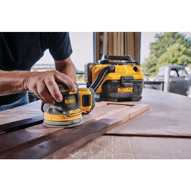 Lijadora Orbital Inalámb. 20v Xr Brushless Dewalt Dcw210p1 7