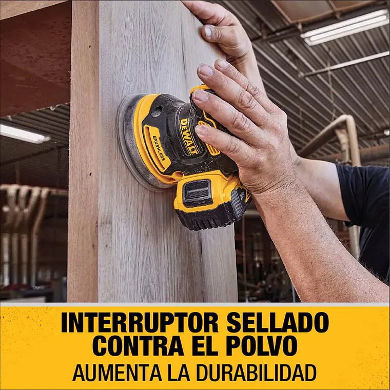 Lijadora Orbital Inalámb. 20v Xr Brushless Dewalt Dcw210p1 8