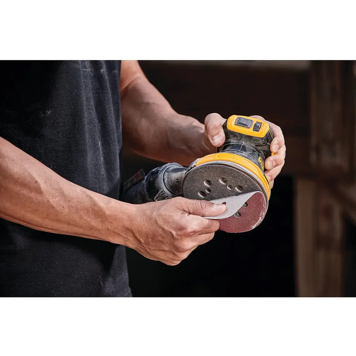 Lijadora Orbital Inalámb. 20v Xr Brushless Dewalt Dcw210p1 10