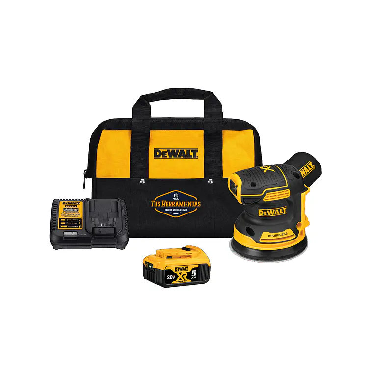 Lijadora Orbital Inalámb. 20v Xr Brushless Dewalt Dcw210p1 2