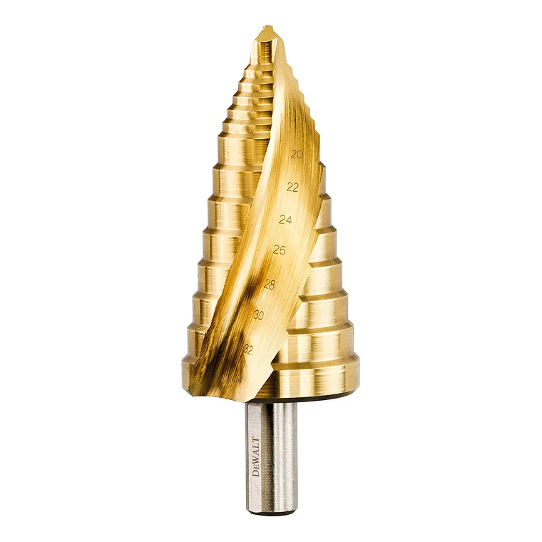 Broca Escalonada 20-22-24-26-28-30-32-34mm Dewalt Dt5031-qz 1