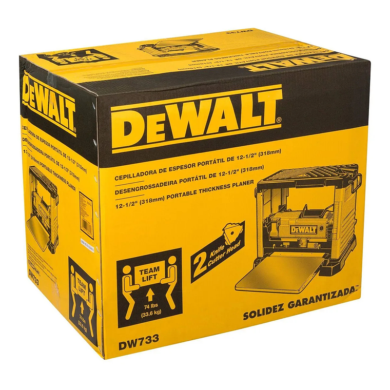 Cepilladora De Banco 1800w Dewalt Dw733 8