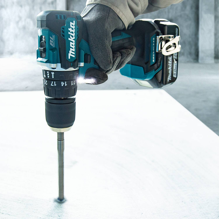 Taladro Percutor 18v Brushless Makita Dhp487SY2J/ 2 Baterias 5