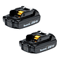 Kit 2 Baterias 18v 1.5ah Makita Bl1815N - Miniatura 1