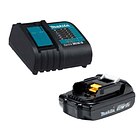 Kit Cargador DC18SD + Bateria BL1815N Makita 1