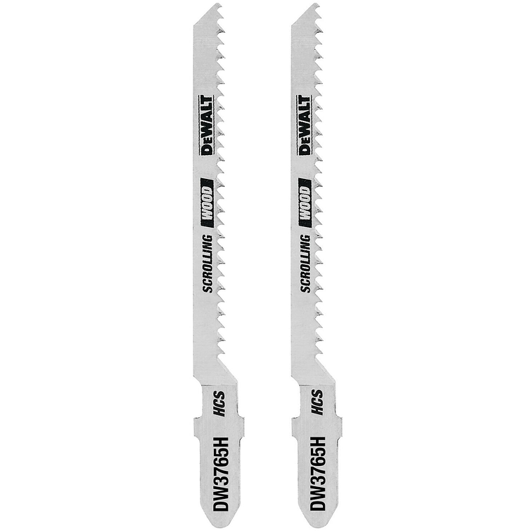 Set 2 Hojas De Calar Tipo T Scrol - Dewalt Dw3765h2 3