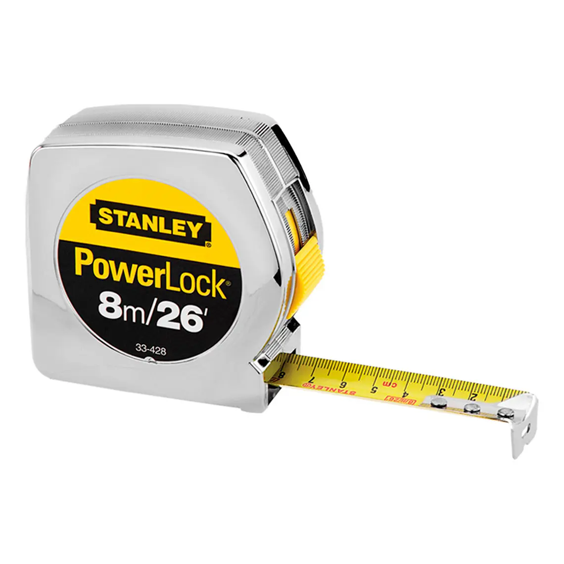 Huincha De Medir 8m/26' Sensor Hcs Stanley 33-428ht 2