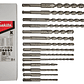 Set Brocas Sds Plus 14 Piezas Makita D-71956 - Miniatura 2