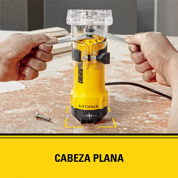 Rebajadora 550w 1/4 Stanley St55-b2c 7