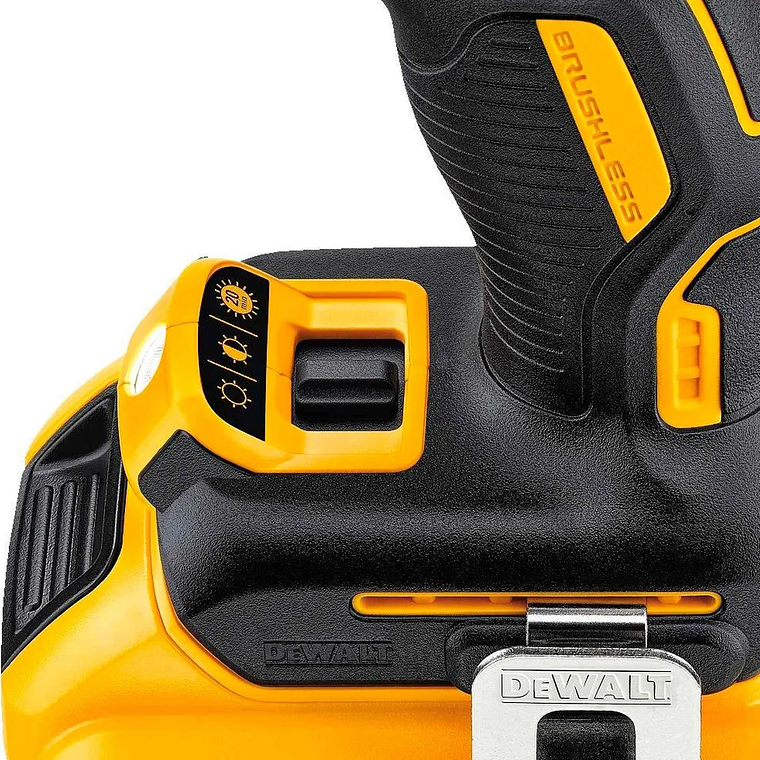 Taladro Percutor 20v S/carbones + 1 Bat 5ah Dewalt Dcd796p1 6