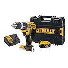 Taladro Percutor 20v S/carbones + 1 Bat 5ah Dewalt Dcd796p1 2