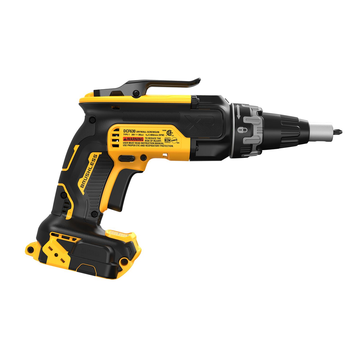 Atornillador Inalámbrico Drywall 20v Xr Dewalt Dcf630d2 4