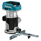 Fresadora Tupí Router 6-8mm 1/4-3/8'' 18v Makita Drt50z - Miniatura 2