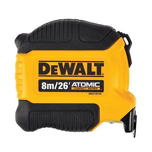 Huincha De Medir ATOMIC COM SERIESTM 8m/26 Dewalt Dwht38126s