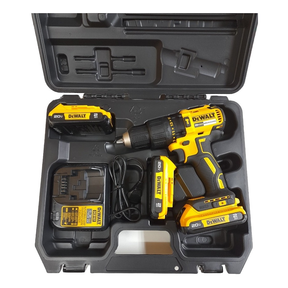 Maleta Plástica Para Atornilladores Y Taladros Dewalt 4