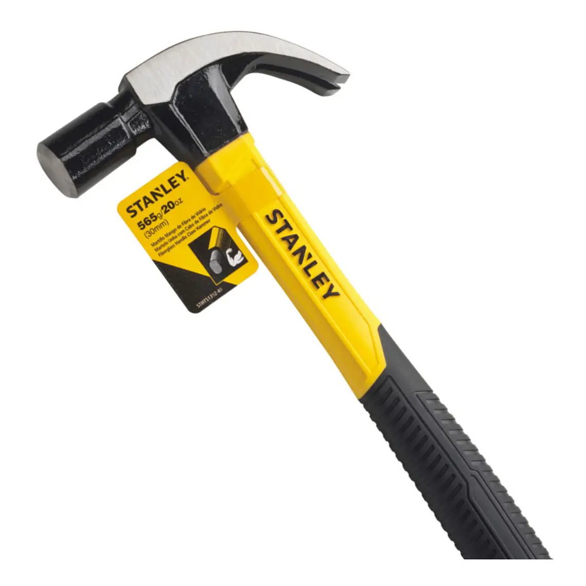 Martillo con mango Fibra de Vidrio 20oz Stanley STHT51392-40 3