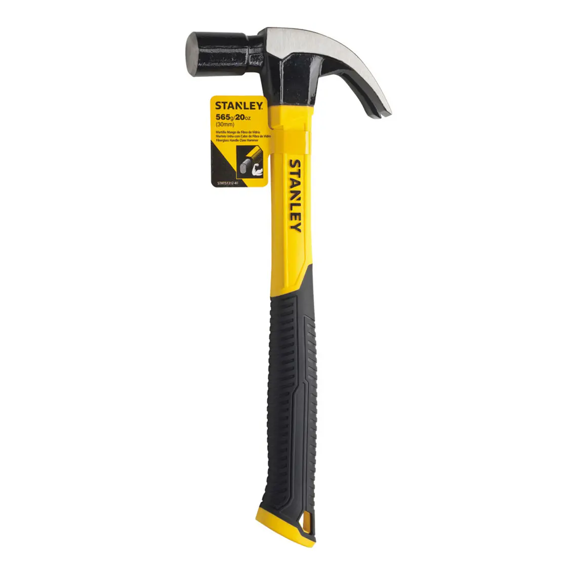 Martillo con mango Fibra de Vidrio 20oz Stanley STHT51392-40 2