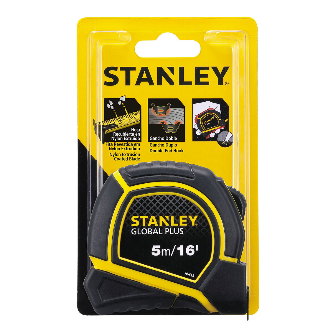Huincha De Medir  5m/16' Stanley 30-615 2