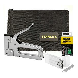 Engrapadora Metálica Trabajo Liviano + Grapas STANLEY TR45KC