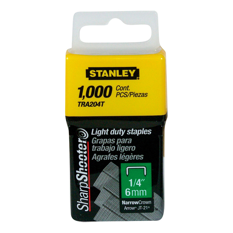 Engrapadora Metálica Trabajo Liviano + Grapas STANLEY TR45KC 4