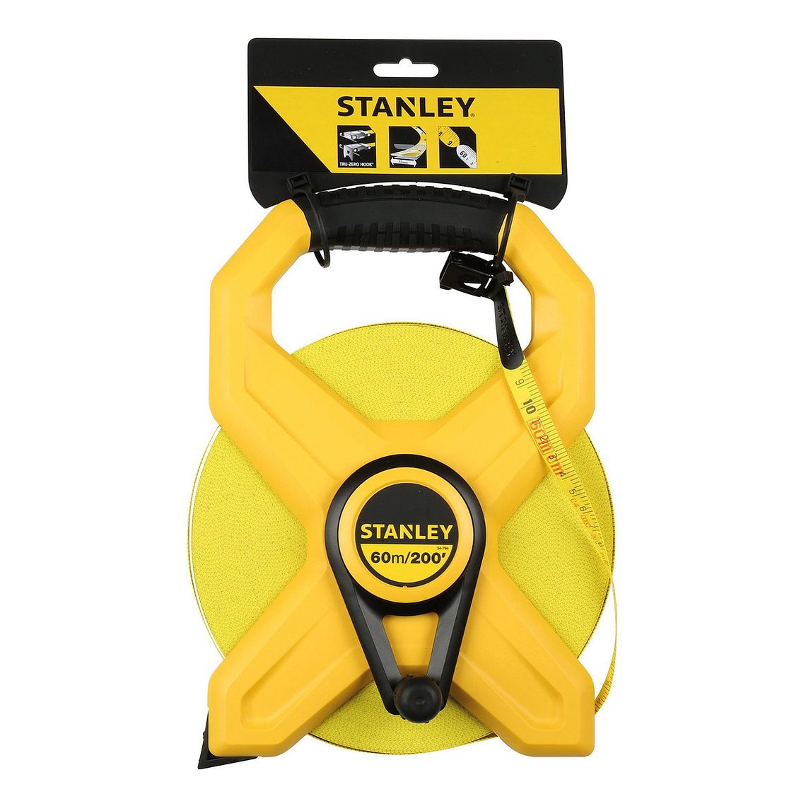 Cinta larga de fibra de vidrio 60m Stanley 34-794S 3