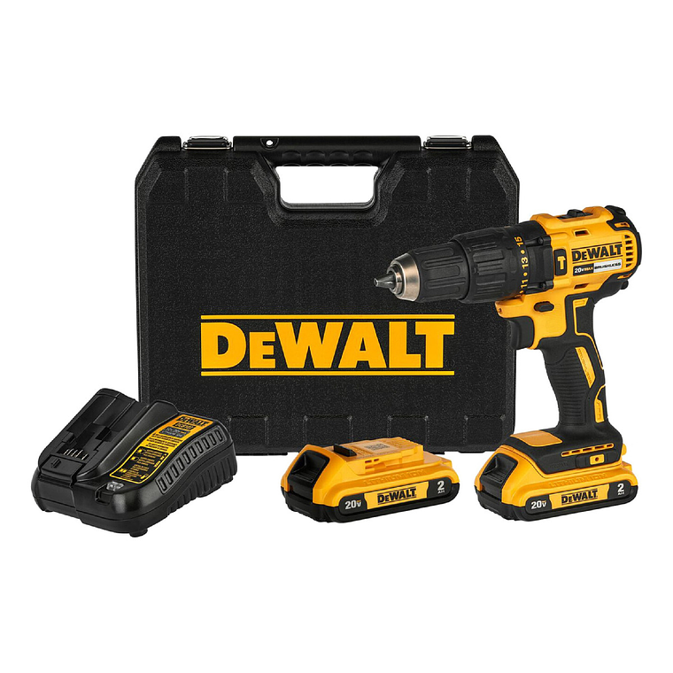 Taladro Percutor Inalambrico Dewalt 20v Brushless Dcd7781d2 2