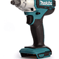 Llave De Impacto 1/2'' 18v Makita Dtw190z / 2 Baterias - Miniatura 3