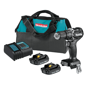 Taladro Percutor 18v Brushless Makita Dhp487SY2B Black