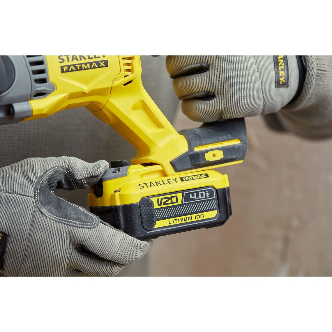 Rotomartillo Sds Plus 22mm 20v Stanley Sbh900 / Sin Baterias 4