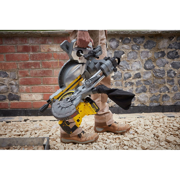 Sierra Ingleteadora 7-1/4 20v Stanley Scm701-b2 Sin Baterias 7