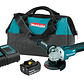 Esmeril Angular Inalámbrico 18v Makita Dga454z + 1 Bateria - Miniatura 2