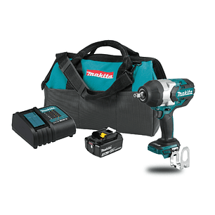 Llave De Impacto 18v Makita 1000 Nm Dtw1002z + 1 Bateria 3ah