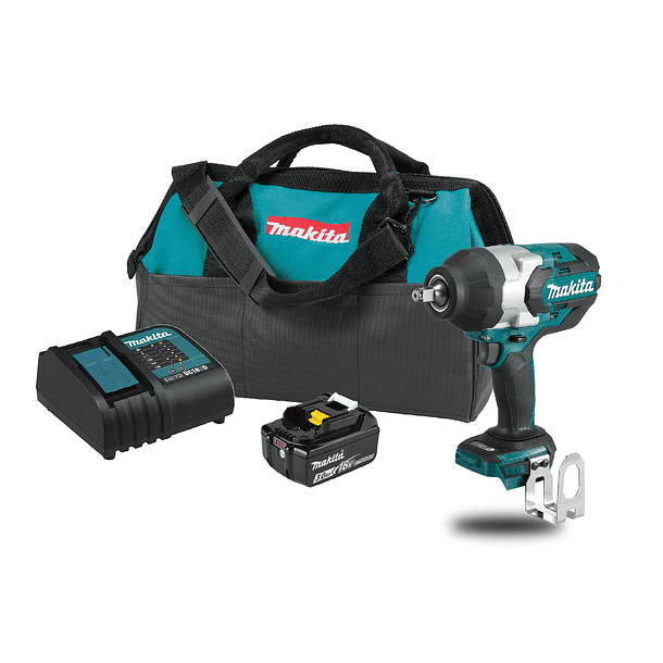 Llave De Impacto 18v Makita 1000 Nm Dtw1002z + 1 Bateria 3ah 1