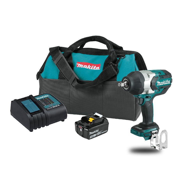 Llave De Impacto 18v Makita 1000 Nm Dtw1002z + 1 Bateria 3ah 1