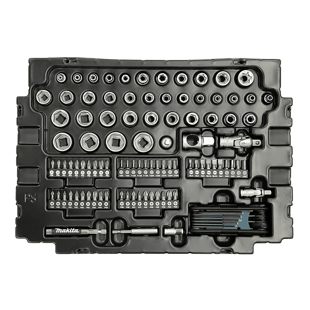 Set Herramientas Manuales 120 Piezas Makita E-08713 3