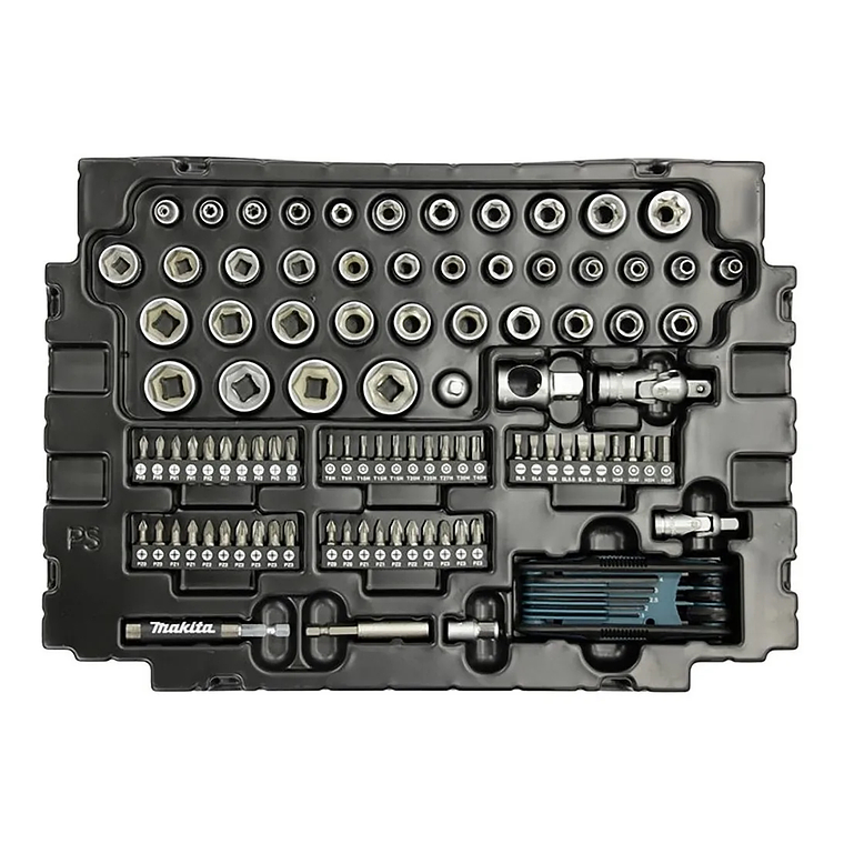 Set Herramientas Manuales 120 Piezas Makita E-08713 3