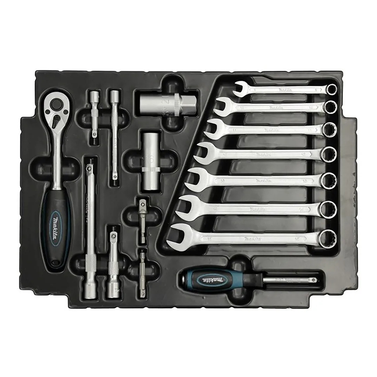 Set Di Utensili Makita 120 Pezzi - Custodia Makpac Per Professionisti E Hobbisti - Foto 11