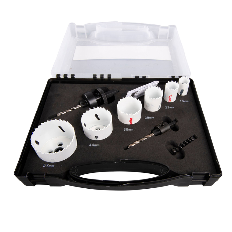 Set 6 Piezas de Sierra Copa Bi-metal Makita D-47117 2