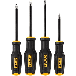 Juego De Destornilladores TOUGHSERIES (4pc) Dewalt DWHT65101