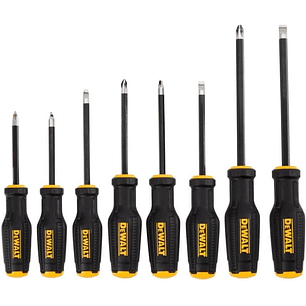 Set De Destornilladores TOUGHSERIES (8 pc) Dewalt DWHT65102