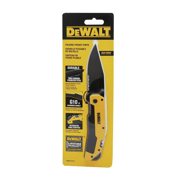 Cuchillo Plegable de Bolsillo Dewalt DWHT10313 2