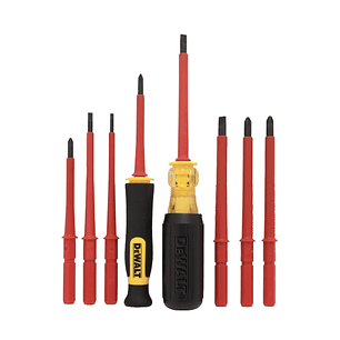 Juego De Destornilladores VDE (10 pc) Dewalt DWHT66417