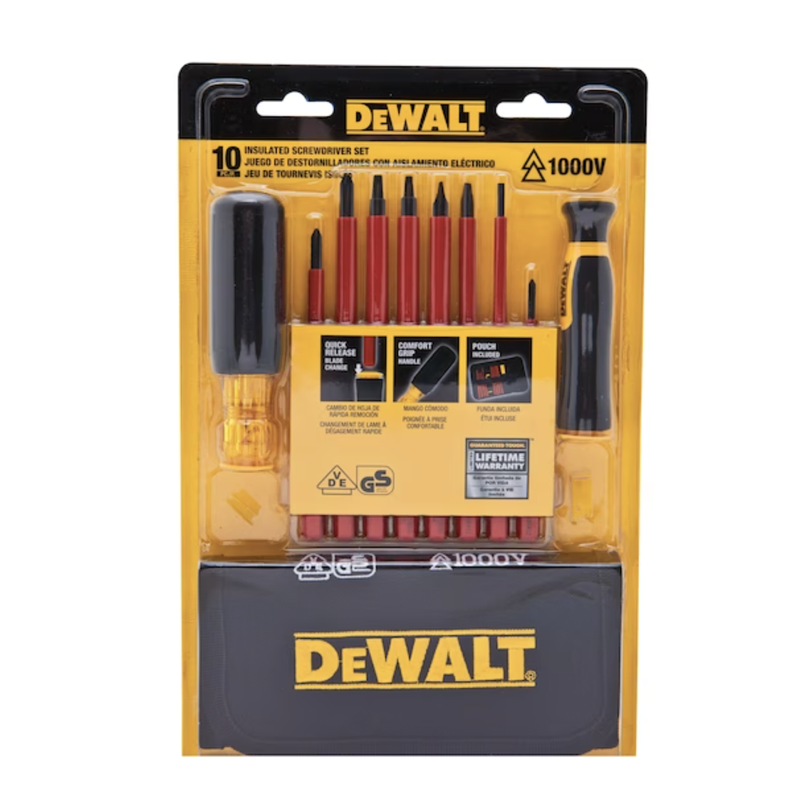 Juego De Destornilladores VDE (10 pc) Dewalt DWHT66417 5