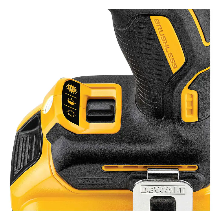 Taladro Percutor 20v Sin Carbones + 2 Bat Dewalt Dcd796d2-b2 5