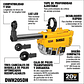 Extractor De Polvo 20v Sds Plus Dewalt Dwh205dh - Miniatura 3