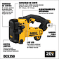 Cortador De Varilla Roscada 20v Sin Batería Dewalt Dcs350b - Miniatura 3