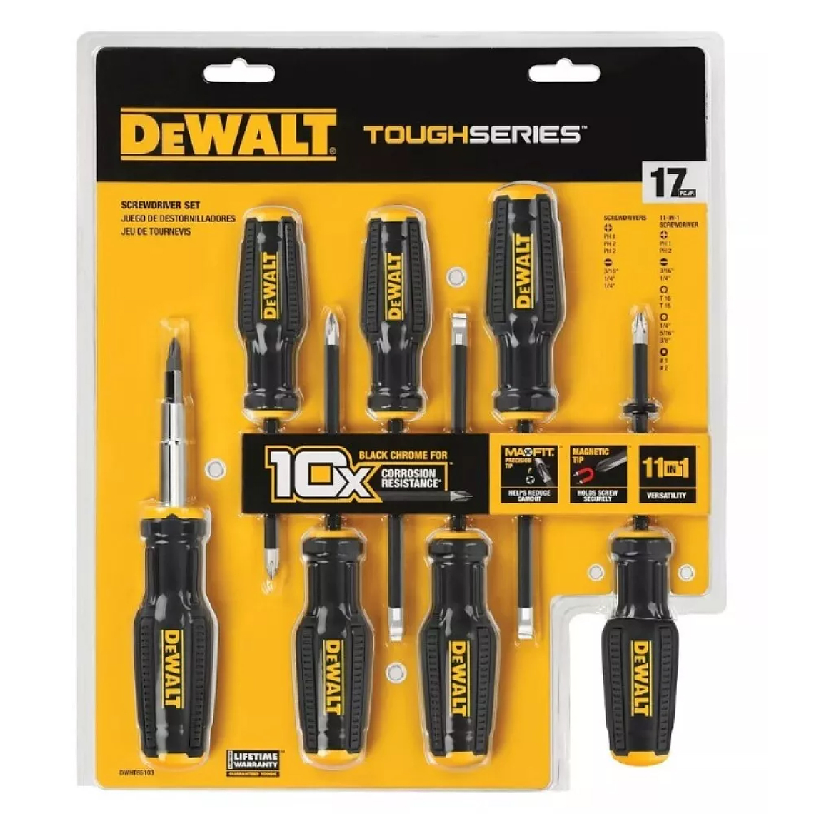 Set De Destornilladores Toughseries 17 Pc Dwht65103 2