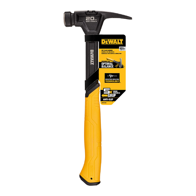 Martillo De Carpintero De 20 Onzas Dewalt Dwht51004 2
